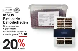 Sligro Mndv patisserie- benodigheden aanbieding