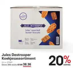Sligro Jules Destrooper Koekjesassortiment aanbieding