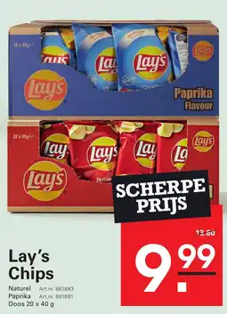 Sligro Lay's Chips aanbieding