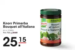 Sligro Knorr Primerba Bouquet all'Italiana aanbieding