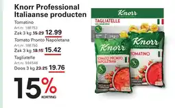 Sligro Knorr Professional Italiaanse producten aanbieding