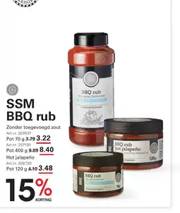 Sligro Ssm bbq rub aanbieding