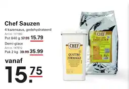 Sligro Chef Sauzen aanbieding