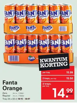 Sligro Fanta Orange aanbieding