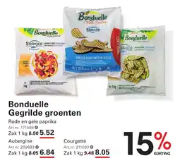 Sligro Bonduelle Gegrilde groenten aanbieding