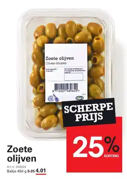 Sligro Zoete olijven aanbieding