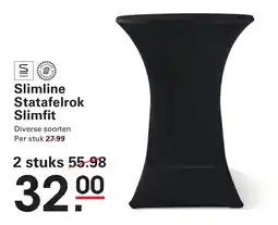 Sligro Slimline Statafelrok Slimfit aanbieding