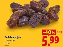 Lidl Dadels Medjoul aanbieding