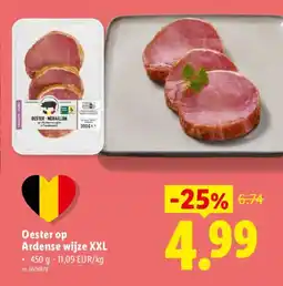 Lidl Oester op Ardense Wijze XXL aanbieding