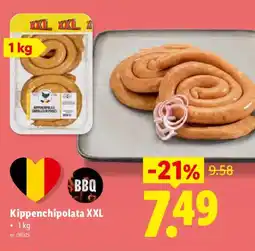 Lidl Kippenchipolata XXL aanbieding