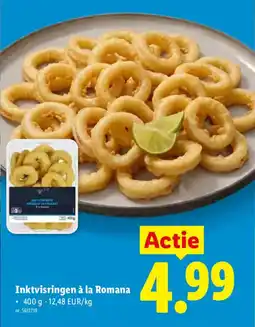 Lidl Inktvisringen à la Romana aanbieding