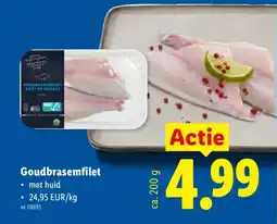 Lidl Goudbrasemfilet aanbieding