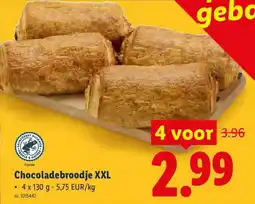 Lidl Chocoladebroodje XXL aanbieding
