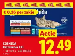 Lidl Coshida Kattenvoer XXL aanbieding