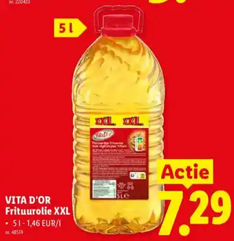 Lidl Vita d'Or Frituurolie XXL aanbieding