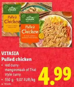 Lidl Vitasia Pulled Chicken aanbieding