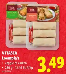 Lidl Vitasia Loempia's aanbieding