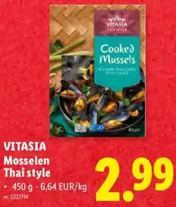 Lidl Vitasia Mosselen Thai Style aanbieding