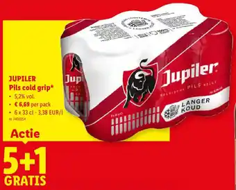 Jupiler Pils Cold Grip