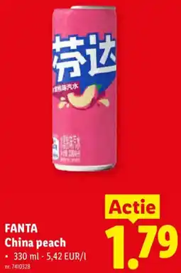 Lidl Fanta China Peach aanbieding