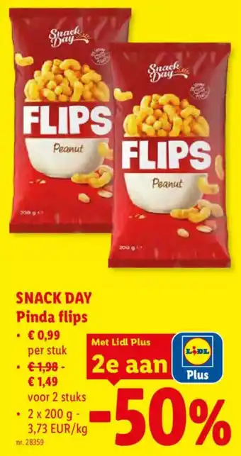 Snack Day Pinda Flips