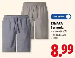 Lidl Esmara Bermuda aanbieding