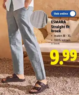 Lidl Esmara Straight fit broek aanbieding