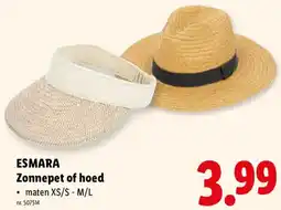 Lidl Esmara Zonnepet of Hoed aanbieding