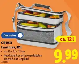 Lidl Crivit Lunchtas aanbieding