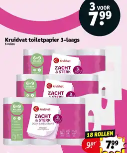 Kruidvat Kruidvat Toiletpapier aanbieding