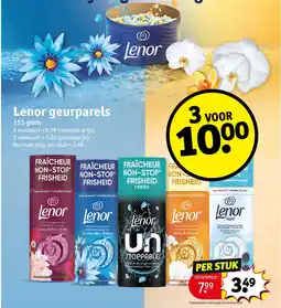 Kruidvat Lenor Geurparels aanbieding