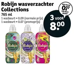 Kruidvat Robijn Wasverzachter Collections aanbieding