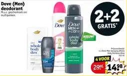 Kruidvat Dove Men Deodorant aanbieding