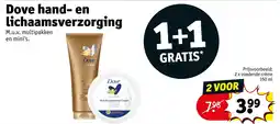 Kruidvat Dove Hand en Lichaamsverzorging aanbieding