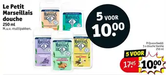 Kruidvat Le Petit Marseillais Douche aanbieding