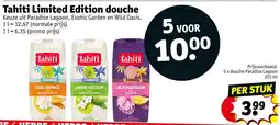Kruidvat Tahiti Limited Edition Douche aanbieding