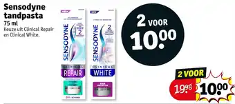 Kruidvat Sensodyne Tandpasta aanbieding