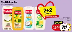 Kruidvat Tahiti douche aanbieding