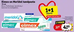 Kruidvat Elmex en Maridol Tandpasta aanbieding