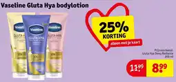 Kruidvat Vaseline Gluta Hya bodylotion aanbieding