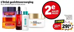 Kruidvat L'Oréal Gezichtsverzorging aanbieding