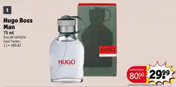 Kruidvat Hugo Boss Man aanbieding