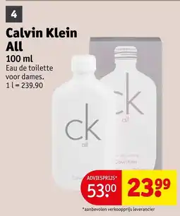 Kruidvat Calvin Klein All aanbieding