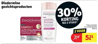 Kruidvat Diadermine Gezichtsproducten aanbieding