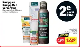 Kruidvat Kneipp en Kneipp Men verzorging aanbieding