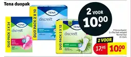 Kruidvat Tena duopak aanbieding