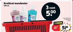 Kruidvat Kruidvat mondwater aanbieding