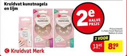 Kruidvat Kruidvat kunstnagels en lijm aanbieding