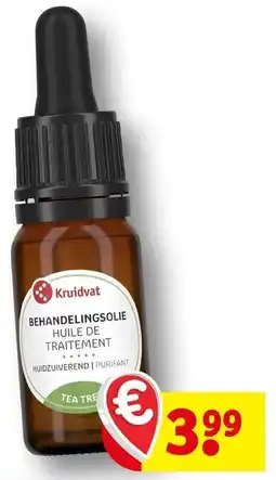 Kruidvat Kruidvat Behandelingsolie Huile De Traitement aanbieding