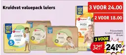 Kruidvat Kruidvat valuepack luiers aanbieding